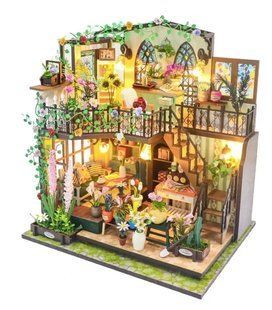 3D Румбокс DIY Darcy Flower House Дом в цветах + Пылезащитный купол M2322Z 2917770351905 фото