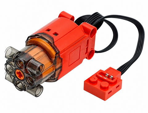 Мотор L Power Functions для Technic, усиленная скоростная версия, 520 об/мин 2917770358119 фото
