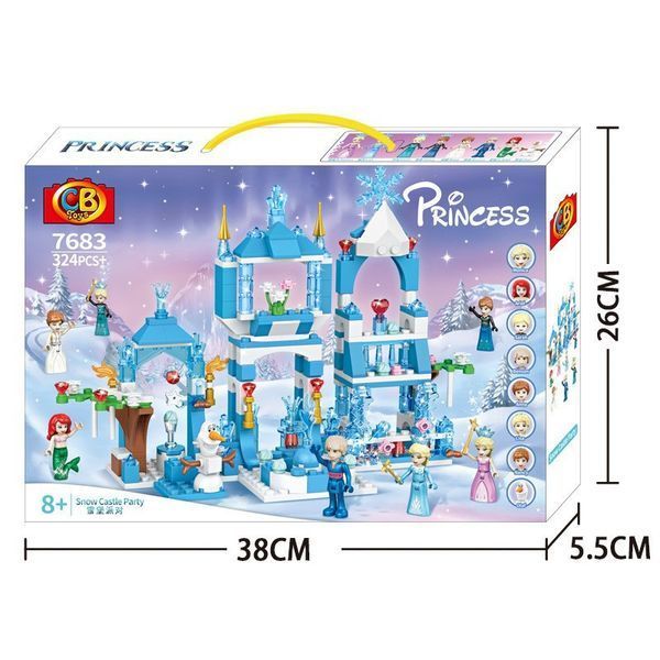 Конструктор Princess Toy Вечірка у сніговому замку, 324 деталь 2917770350717 фото