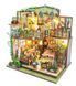 3D Румбокс DIY Darcy Flower House Дом в цветах + Пылезащитный купол M2322Z 2917770351905 фото 1