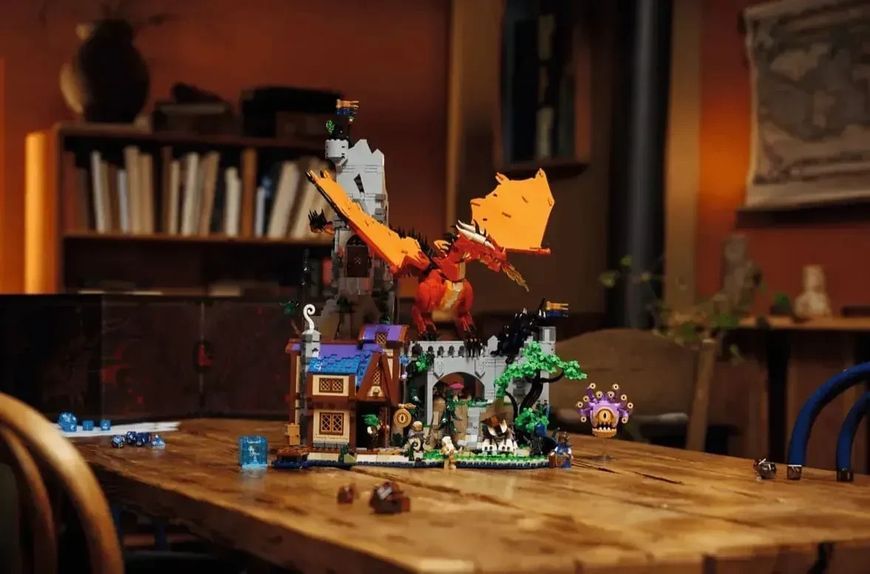 Конструктор Ideas Dungeons & Dragons: сказка о красном драконе, 3745 деталей 2917770351189 фото