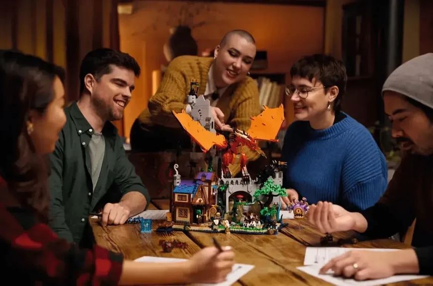 Конструктор Ideas Dungeons & Dragons: сказка о красном драконе, 3745 деталей 2917770351189 фото