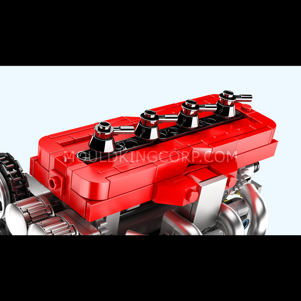 Конструктор Mould King 4G63T Turbocharged Inline-Four &mdash; модель турбированного двигателя Mitsubishi 4G63T (10235) 2917770357150 фото