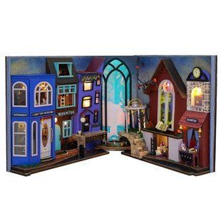 3D Румбокс DIY Bookend Бук Нук Magic Spell Street Магічна вулиця з куполомз TC-24 2917770347090 фото