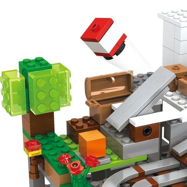 Конструктор Minecraft Горная пещера, 587 деталей SJ82003 2917770349155 фото