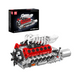 Конструктор Mould King 10210 Моторизований атмосферний двигун V12, 1366 деталей 2917770357136 фото 1