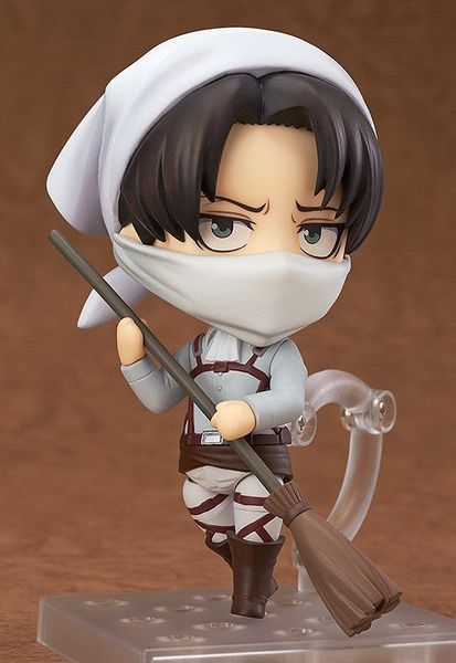 Фигурка Леви (Levi) из серии &laquo;Атака титанов&raquo; Nendoroid 417, версия Cleaning Ver. 2917770354302 фото