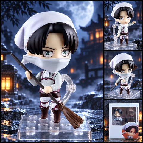 Фигурка Леви (Levi) из серии &laquo;Атака титанов&raquo; Nendoroid 417, версия Cleaning Ver. 2917770354302 фото