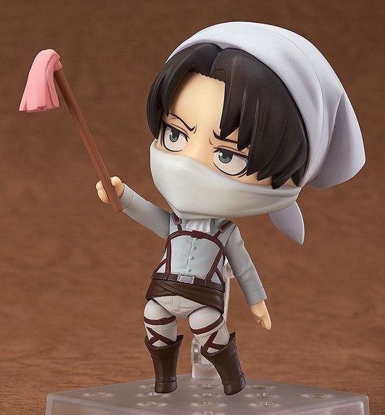 Фигурка Леви (Levi) из серии &laquo;Атака титанов&raquo; Nendoroid 417, версия Cleaning Ver. 2917770354302 фото