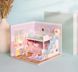 3D Румбокс DIY Wooden Miniature 'Sweet Dream Bedroom' + Пылезащитный купол S2003 2917770351288 фото 7