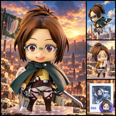 Фигурка Ханджи Зоэ (Hange Zo&euml;) из серии &laquo;Атака титанов&raquo; Nendoroid 1123 2917770354340 фото