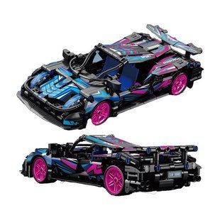 Конструктор Lele Brother Ferrari 488 GTE CyberPunk, 513 деталей 2917770347939 фото