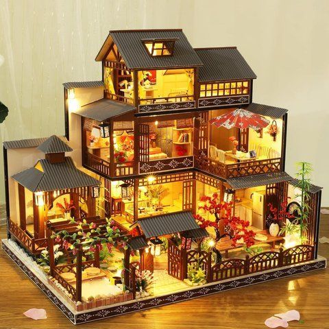 3D Румбокс DIY японский стиль + Пылезащитный купол P006-B 2917770350168 фото