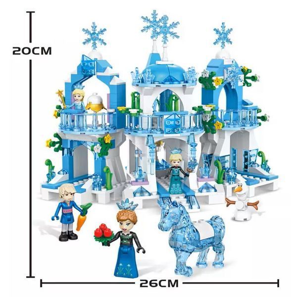 Конструктор Princess Toy Крижаний замок принцеси, 504 деталь 2917770349339 фото