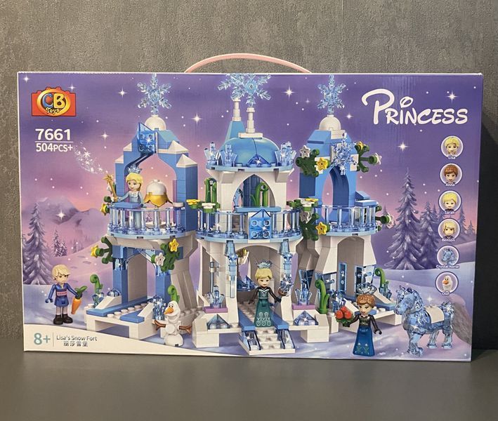 Конструктор Princess Toy Крижаний замок принцеси, 504 деталь 2917770349339 фото
