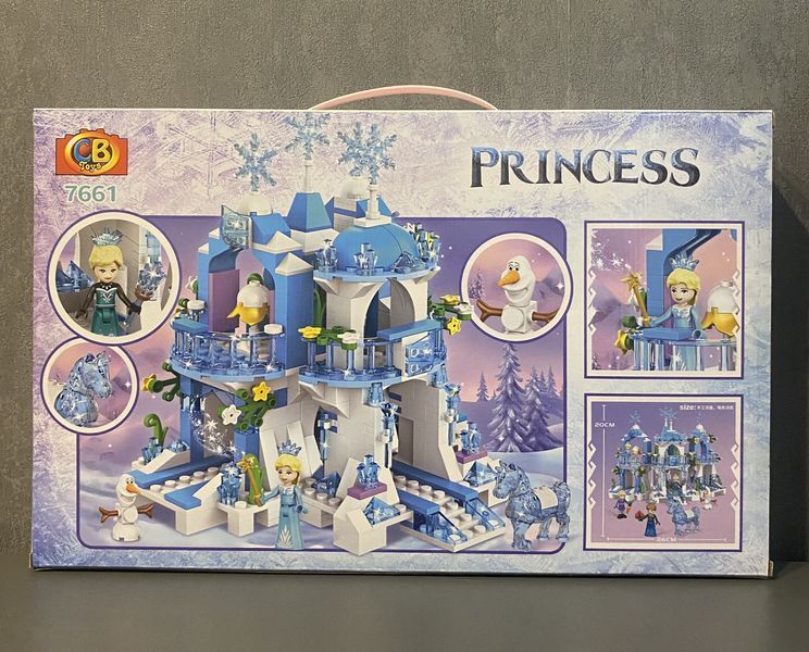 Конструктор Princess Toy Крижаний замок принцеси, 504 деталь 2917770349339 фото