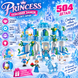 Конструктор Princess Toy Крижаний замок принцеси, 504 деталь 2917770349339 фото 1