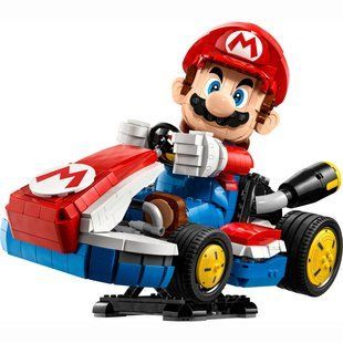 Конструктор Super Mario Mario Kart: Mario и Standard Kart, 1972 деталей 2917770348110 фото