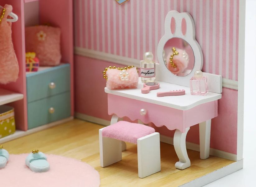 3D Румбокс DIY House &laquo;Мятный уют&raquo;+ Пылезащитный купол (S2011) 2917770351424 фото