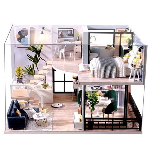 3D Румбокс DIY The Satisfied Time + Пылезащитный купол L032B 2917770350205 фото