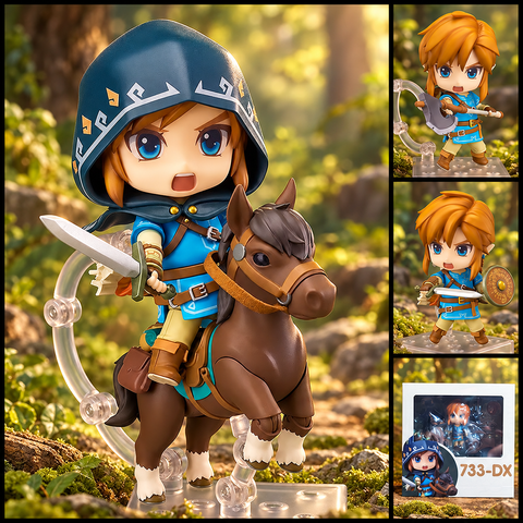 Фігурка Линк (Link), Breath of the Wild DX Edition, із серії &laquo;The Legend of Zelda&raquo; Nendoroid 733-DX 2917770356894 фото