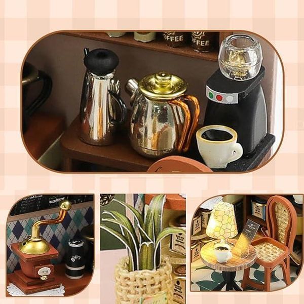 3D Румбокс DIY &laquo;Transit Coffee&raquo; кофе-брейк + Пылезащитный купол S2301Z 2917770351448 фото