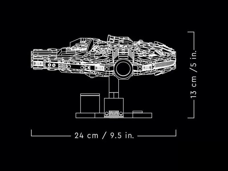 Конструктор Star Wars Тысячелетний сокол, 921 деталей 2994250313882 фото