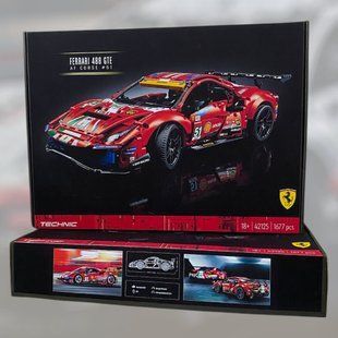 Конструктор Ferrari 488 GTE, 1677 деталей 2994250313929 фото