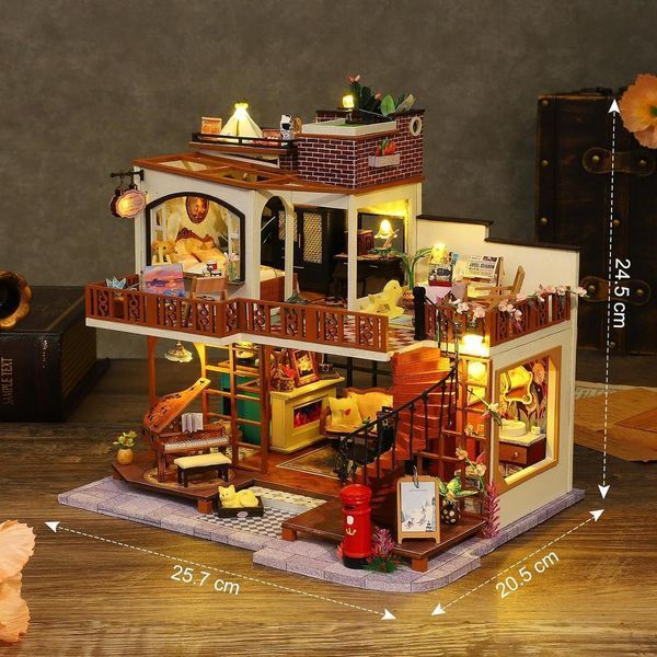 3D Румбокс (DIY House) Cherish Time + Пилозахисний купол (Es008-B) 2994250324932 фото