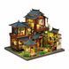3D Румбокс DIY Elegant Orchid Pavilion + Пылезащитный купол P019-B 2917770350243 фото 4