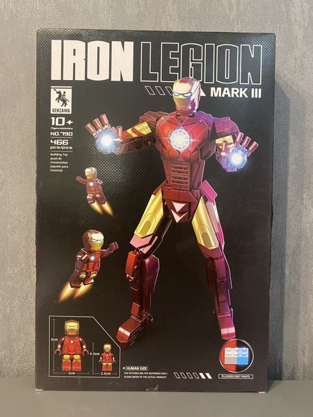 Конструктор Железный человек Iron Legion Mark III, 466 деталь 2917770349476 фото