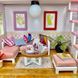 3D Румбокс DIY dollhouse &laquo;Розовый рай&raquo; + Пылезащитный купол M033Z 2917770351561 фото 5