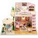 3D Румбокс DIY dollhouse &laquo;Розовый рай&raquo; + Пылезащитный купол M033Z 2917770351561 фото 2