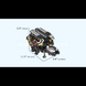 Конструктор Mould King BGT Motorised W16 Engine &mdash; модель двигателя гиперкара W16, 952 деталей (10131) 2917770357082 фото 6
