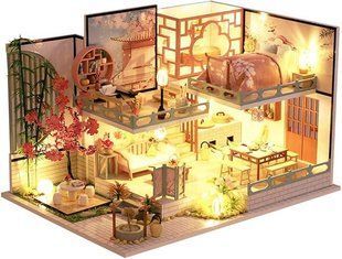 3D Румбокс DIY House в японському стилі + Пилозахисний купол (M032-B) 2994250324871 фото
