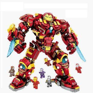 Конструктор Залізна людина Iron Man Hulkbuster (Халкбастер) Mark 44,1452 деталь 2917770349513 фото