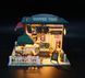 3D Румбокс DIY DollHouse "Coffee Time" кафе+ Пылезащитный купол C006Z 2917770351585 фото 3