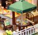 3D Румбокс DIY DollHouse "Coffee Time" кафе+ Пылезащитный купол C006Z 2917770351585 фото 9