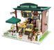 3D Румбокс DIY DollHouse "Coffee Time" кафе+ Пылезащитный купол C006Z 2917770351585 фото 1