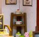 3D Румбокс DIY DollHouse "Coffee Time" кафе+ Пылезащитный купол C006Z 2917770351585 фото 4
