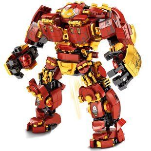 Конструктор Залізна людина Iron Man Hulkbuster (Халкбастер), 650 деталь 2917770349551 фото