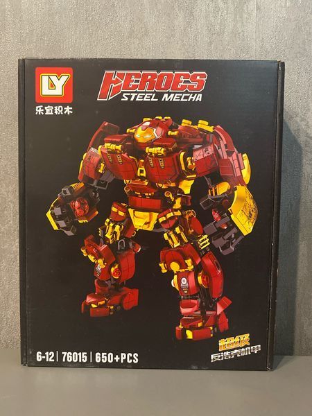 Конструктор Залізна людина Iron Man Hulkbuster (Халкбастер), 650 деталь 2917770349551 фото