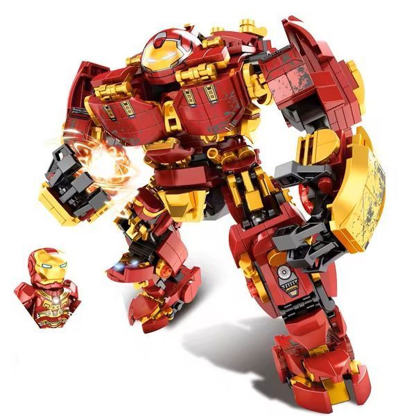 Конструктор Залізна людина Iron Man Hulkbuster (Халкбастер), 650 деталь 2917770349551 фото