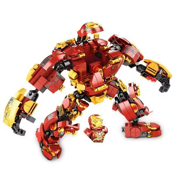 Конструктор Залізна людина Iron Man Hulkbuster (Халкбастер), 650 деталь 2917770349551 фото