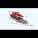 Конструктор Mould King Italian Supercar V12 &mdash; модель двигателя итальянского суперкара V12, 3472 деталей (10169) 2917770357037 фото 6