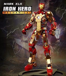 Конструктор Залізна людина Iron Man Mechanical Mark 42, 1126 деталь 2917770349599 фото