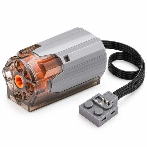 Швидкісний електродвигун M, чорний, для Technic &mdash; Power Functions 2917770358140 фото