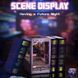 3D Румбокс бук нук DIY Книжний Кіберпанк + Пилозахисний купол SL-17 2994250325748 фото 5