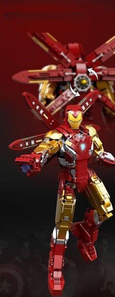 Конструктор Залізна людина Iron Man Mechanical Mark 85, 1339 деталь 2917770349612 фото
