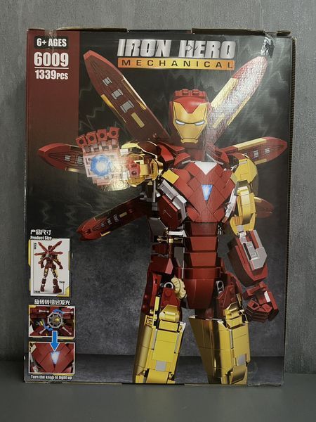 Конструктор Залізна людина Iron Man Mechanical Mark 85, 1339 деталь 2917770349612 фото